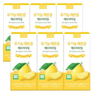 머거요 유기농 레몬즙 에브리타임 100% NFC 착즙 6박스(90포)