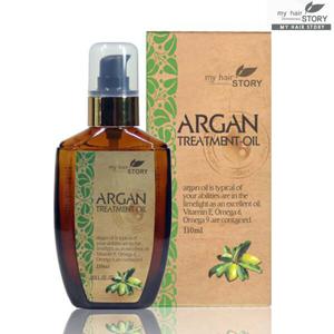 마이헤어스토리 아르간 트리트먼트 헤어 오일 110ml/헤어 에센스