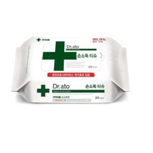 닥터아토 손소독 티슈 휴대용 20매 24팩