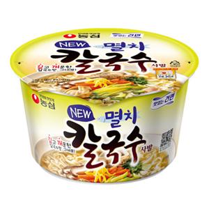 무료배송 농심 멸치 칼국수 75gx12컵