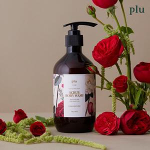 플루 하프클럽/ 퍼퓸드 스파스크럽 바디워시 500g (로즈/베리/솝/우디)
