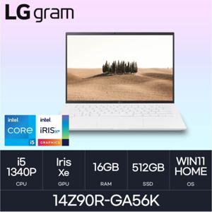 HMC / LG전자 그램14 / 14Z90R-GA56K (RAM 16GB / NVMe 512GB / WIN11H)