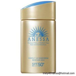 선블록/선크림/선로션/아넷사 퍼펙트 UV 선스크린 스킨케어밀크 N타입 SPF50+PA+60ml 썬크림 썬밀크 1개