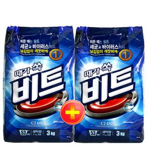 비트 세제 3kg x 2개 / 세탁세제 가루세제