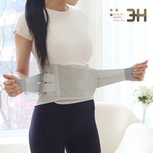 3H한일온열기 허리보호대 허리복대 디스크케어 허리지지대 자세교정밴드 벨트 +보조패드3종 사은품 증정