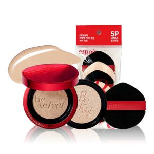 에스쁘아 프로 테일러 비 벨벳 커버 쿠션 뉴클래스 (본품+리필) SPF34/PA++