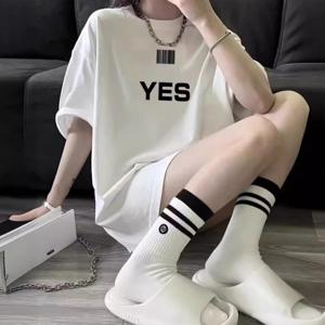 여성 티셔츠 반팔티 라운드넥  루즈핏 빅사이즈 오버핏 4종