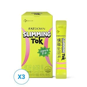 하프클럽/CJ 웰케어팻 슬리밍 톡 2.7g10포 x 3개 / 깔라만시맛