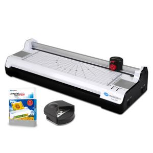 A3 코팅기 TLH-35M 가정용 사무용 코팅기계+재단기+코너라운더+A4 코팅지 50매 스마일배송