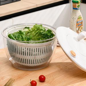 야채 탈수기 5L대용량 샐러드 스피너 채소탈수기 채칼 6종 세트