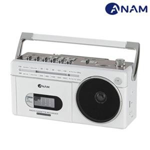 아남 PA-720BT 블루투스 카세트 플레이 라디오 화이트