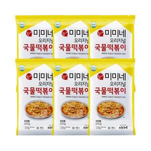 미미네 오리지널 국물떡볶이 6봉