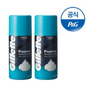 질레트 면도젤 포오미 센서티브 스킨 175g 2개