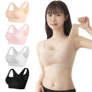 (20%쿠폰가 13200원)(4개세트) 심리스 브라탑 4color 노라인 노와이어 스포츠 브라