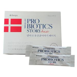 덴프스 덴마크 유산균이야기 베이직 1g x 30포 X 3개 JJ몰