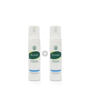 멘소래담 아크네스 클리어 앤 화이트 포밍워시 150ML 2개