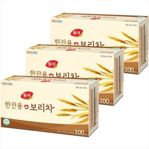 동서 한잔용 보리차 100Tx3개 - 2세트구매시 1000원 할인x넉넉한 유통기한