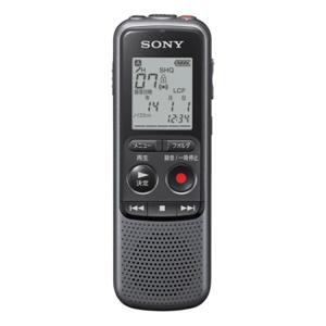 소니 보이스레코더 ICD-PX240 녹음기 블랙 4GB   - 단일 옵션