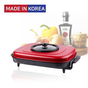 허니문 전기 피자팬 DW-42000 마블코팅 사각 잔치팬