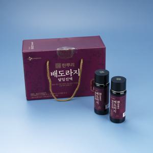 CJ 한뿌리 배도라지 100mlx10 병 설선물세트 명절선물세트