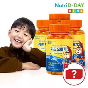 뉴트리디데이 베베 앤 츄어블 키즈 오메가3 4병