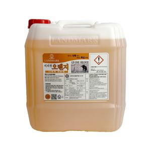 지피원오렌지 기름때 세제 18.75L-대용량 다목적 찌든때 묵은때 주방 바닥 청소 업소