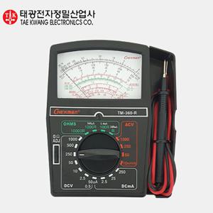태광 아날로그 멀티 테스터 TM-360R 전압 전류 저항