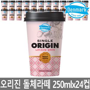 덴마크 오리진 돌체라떼 컵커피 250mlx24개