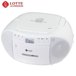 MP3 CD포터블 핑키-880 카세트 MP3CD 라디오 화이트