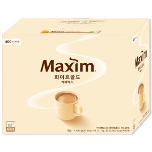 동서 맥심 화이트골드 커피믹스 400T :  연아의 커피~