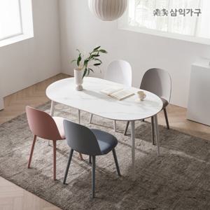 (중복쿠폰할인)퓨어 세라믹 타원형/직사각형 식탁세트(4인/6인) (지마켓 초특가)