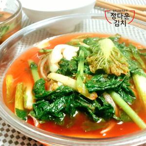 정다운김치 유튜브에서 소문난 맛있는물김치(얼갈이+열무)1.5kg