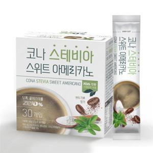 코나 스테비아 스위트 아메리카노 30T 무설탕 제로 라이트