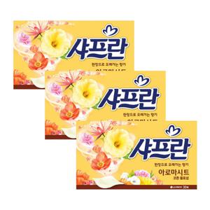 (본사직배송)샤프란시트 코튼블러썸 30매 3개