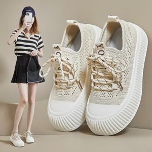 여름 여성샌들 3.5cm 키높이운동화 스니커즈 메쉬  웨지샌들  스트랩 샌들