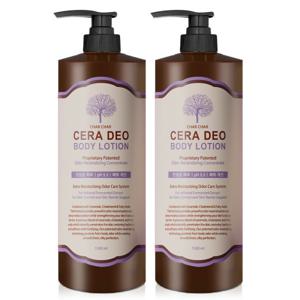 샤샤 세라 데오 바디로션 1500ml x 2개 대용량 체취 제거 데오드란트 특허 물질 함유