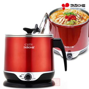 키친아트 1.8L 대용량 무선 멀티 라면포트 전기포트 커피포트 무선포트 전기쿠커 전기냄비 멀티포트 KA-D04