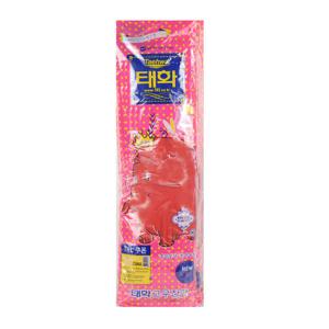 00158 태화고무장갑-뉴특대 XL /10개/레드
