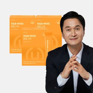 리포좀 비타민C 분말스틱 3박스 (총3개월분)(약사설계) 체내 흡수율UP 고함량 온가족 비타민 패션후르츠맛