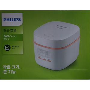 필립스 HD3064/95 스마트 미니 전기 보온 밥솥 2~3인용
