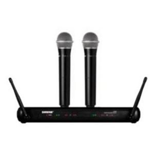 슈어 큐사운드  음향  SHURE_ 슈어 SVX288_PG28 _ SVX288PG28_SHURE 2채널 무선마이크_SHURE(SVX288_PG28)