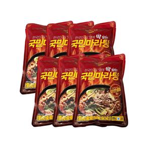 미스타셰프 국민마라탕 550g x 6팩