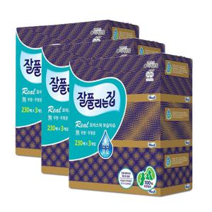 보습 각티슈 1BOX (230매 24개) 곽티슈 미용티슈 로션