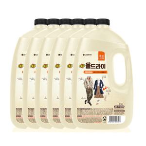 테크 울드라이 중성세제 오리지널 용기 2.5L  6개