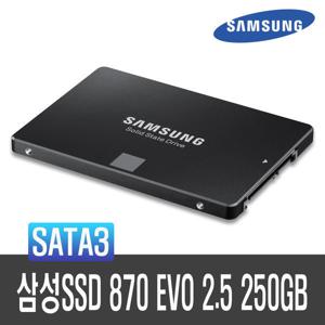 삼성 870 EVO SATA3 250GB 2.5SSD 안전포장 당일발송