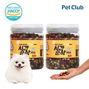 펫클럽 벨버드 시간순삭 져키 1kg+1kg 강아지간식