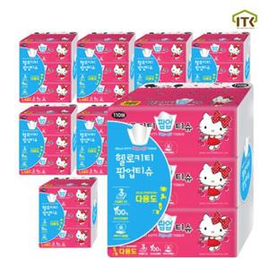 D헬로키티 팝업티슈 24팩
