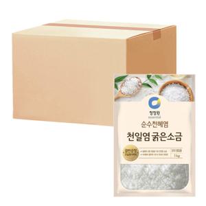 천일염 굵은 소금 1kg x 12개 (박스)