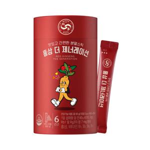 종근당건강 홍삼 더 제너레이션 1박스 (30포) 홍삼 분말 스틱
