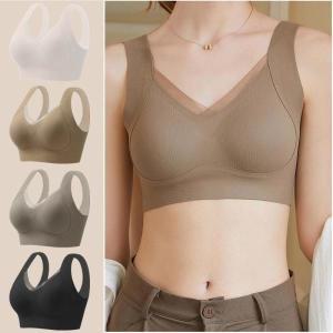 2+2 Breeze Fit 브리즈핏 노와이어 심리스브라 라이트 브라탑 속옷 처짐 방지(봄여름용)